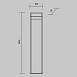 Ландшафтный светильник Outdoor Sten O444FL-L13GF3K2 - фото
