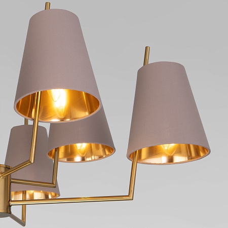 Потолочный светильник Eurosvet 60173/8 латунь - фото