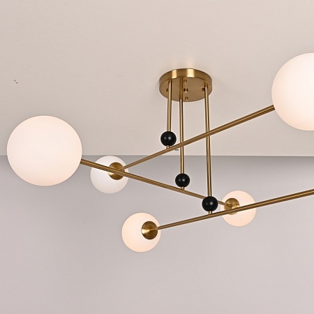 Подвесная Люстра Jesi Gold Imperiumloft 185383-26 - фото