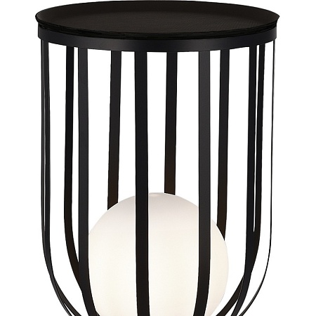 Светильник настольный ST-Luce Черный/Белый E27 1*60W SL6129.404.01 - фото