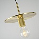 Подвесной Светильник Rh Utilitaire Disk Shade Pendant Brass Imperiumloft 123643-22 - фото