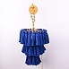 Настенный Светильник Tassel Wall Синий Imperiumloft 268534-26 - фото