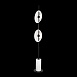 10049F Торшер LOFT IT Marble - фото