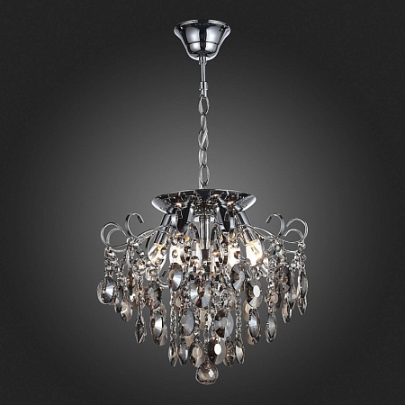 Люстра подвесная ST-Luce Темный хром/Тонированный черный E14 6*40W SL846.102.06 - фото