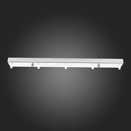 Потолочное крепление на 5 ламп (прямоугольное) ST-Luce Хром SL001.113.05 - фото