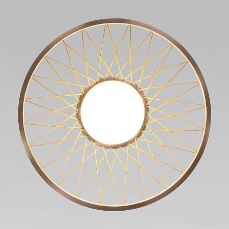 Потолочный светильник Eurosvet 40018/1 LED коричневый - фото