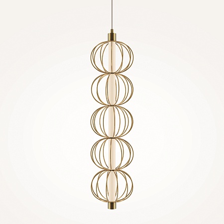Подвесной светильник Maytoni Golden Cage MOD216PL-L10G3K - фото