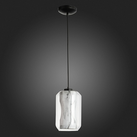 Подвес ST-Luce Черный/Прозрачный, Белый E27 1*40W SL1169.103.01 - фото