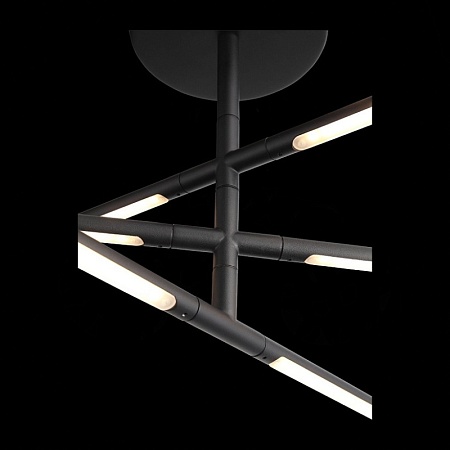 Светильник потолочный ST-Luce Черный/Белый LED 3*12W 3200K SL1580.403.03 - фото