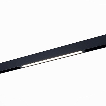 Св-к трек. Черный LED 1*18W 3000K 1 470Lm Ra>90 120 IP20 L410xW25xH41 220V ST657.436.18 - фото