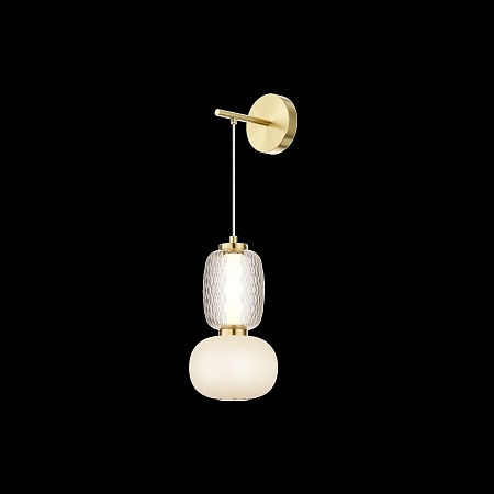 Настенный светильник (бра) Maytoni Pattern MOD267WL-L18G3K - фото