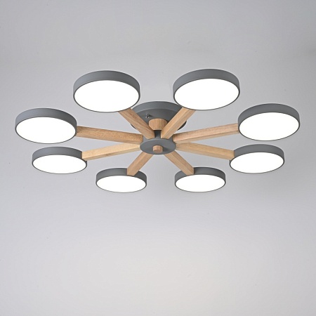 Потолочная Люстра Turna 8 Gray Imperiumloft 178342-26 - фото