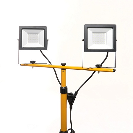 Светодиодный прожектор Feron LL-503  на штативе IP65 2*50W 6400K - фото