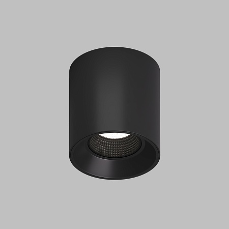 DK3090-BK Светильник накладной IP 20, 10 Вт, GU5.3, LED, черный/черный, пластик - фото