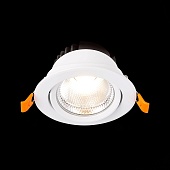 Св-к встр. Белый LED 1*24W 3000K 1 800Lm Ra80 36° IP20 D138xH88 220-240V ST211.538.24.36