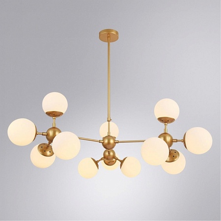 Люстра на штанге Arte Lamp BOLLA A1664SP-12GO - фото