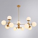 Люстра на штанге Arte Lamp BOLLA A1664SP-12GO - фото