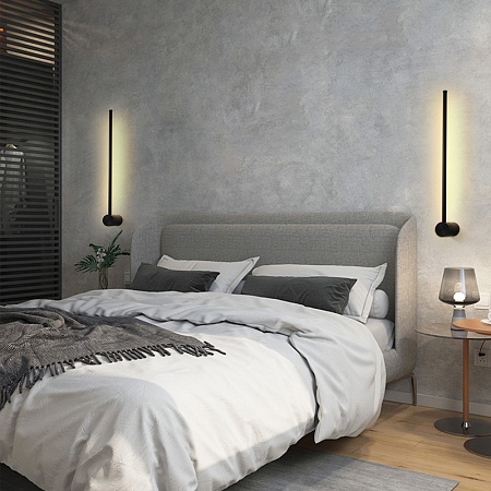 Настенный Светильник Wall Lines L60 Black Imperiumloft 154863-26 - фото