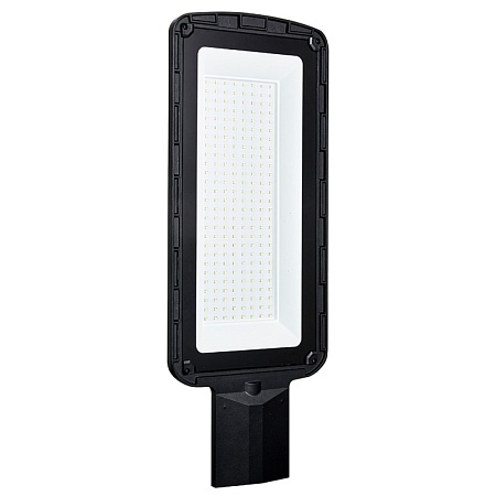 Светодиодный уличный консольный светильник SAFFIT SSL10-200 200W 5000K 230V, черный - фото