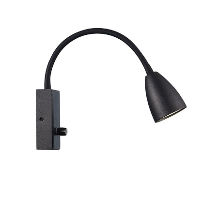 Светильник настенный ST-Luce Черный/Черный GU10 1*3W SL1014.401.01 - фото