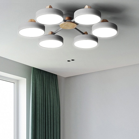 Потолочная Люстра Move 8 Gray Imperiumloft 178257-26 - фото