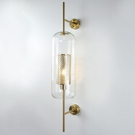 Настенный Светильник Catch Wall Cylinder L78 Brass Imperiumloft 189447-26 - фото