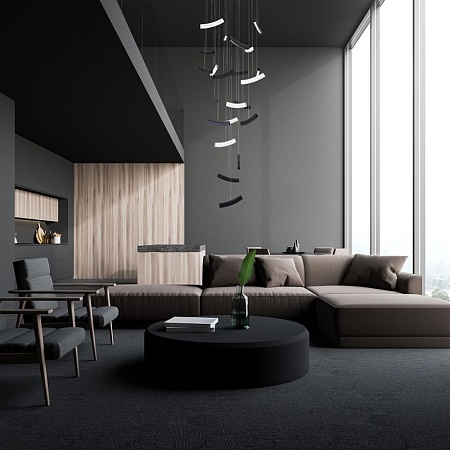 Светильник подвесной ST-Luce Белый/Белый LED 1*20W 4000K SL6232.503.01 - фото