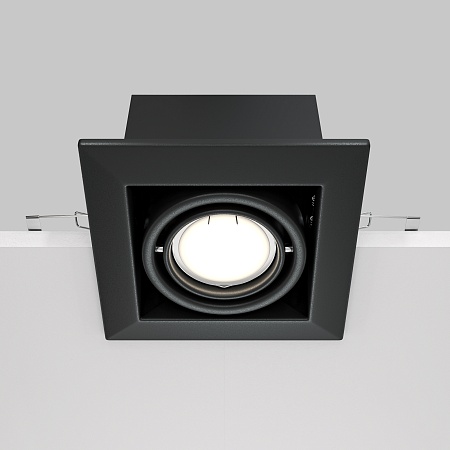 Встраиваемый светильник Technical Metal Modern DL008-2-01-B - фото
