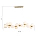 Светильник подвесной ST-Luce Латунь/Белый G9 16*5W 4000K SL1519.303.16 - фото