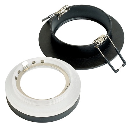 Светильник встраиваемый Feron DL362 LUNA  потолочный MR16 G5.3 черный - фото