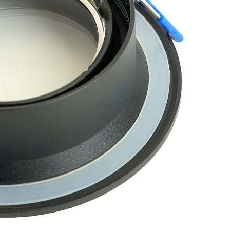 Светильник встраиваемый Feron DL3301 потолочный MR16 G5.3 черный - фото