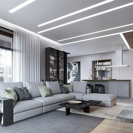 Светодиодная LED лента Feron LS606, 60SMD(5050)/m 14.4W/m 12V 3m 6500К с адаптером с вилкой в комплекте - фото