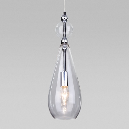 Подвесной акцентный светильник Eurosvet 50202/1 прозрачный - фото