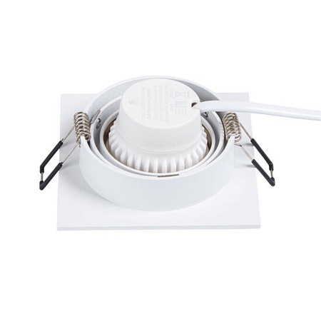 Точечный встраиваемый светильник Arte Lamp TARF A2168PL-1WH - фото