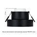 Точечный встраиваемый светильник ARTE LAMP A1240PL-1BK - фото