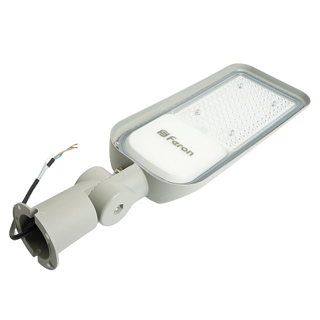 Светодиодный уличный консольный светильник Feron SP3060 80W 6400K 100-265V/50Hz, серый - фото
