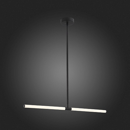 Светильник подвесной ST-Luce Черный/Белый LED 2*10W 4000K SL393.403.02 - фото