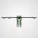 Бра Palma Wall Lamp 3 Шара + 1 Вазон Горизонтальная Imperiumloft 168498-22 - фото