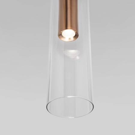 Подвесной светильник Eurosvet 50254/1 LED латунь - фото