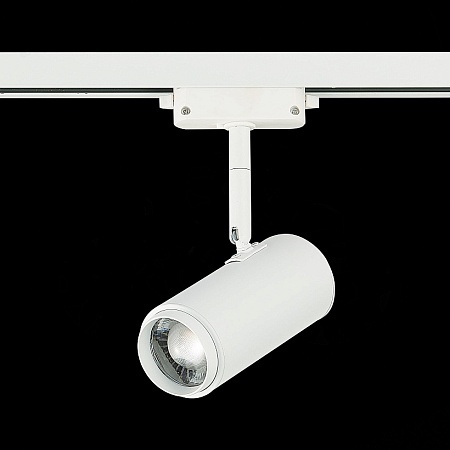 Св-к трек. Zoom Белый LED 1*12W 4000K 1 200Lm Ra>80 15-60° IP20 L137xW59xH179 170-240V ST600.546.12 - фото