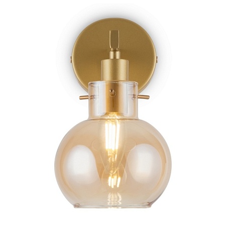 Настенный светильник (бра) Freya Circle FR5183WL-01G - фото