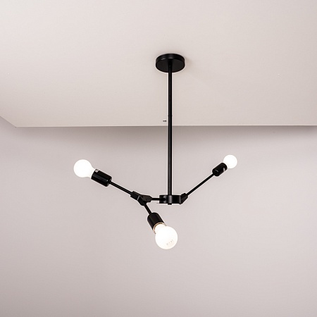 Люстра На Штанге Late D55 Black Imperiumloft 193586-26 - фото