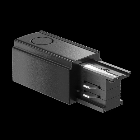 Ввод питания левый Trinity черный - фото