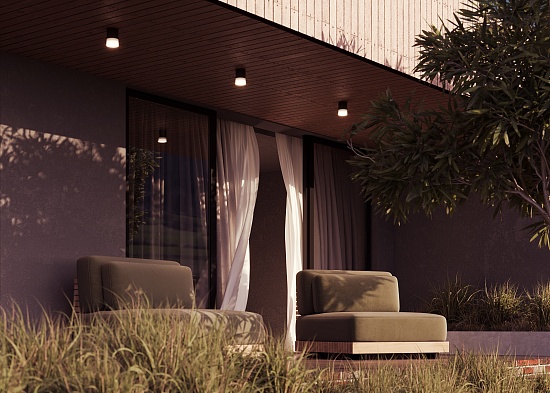 Потолочный светильник Outdoor O499CL-L5B3K - фото