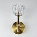 Бра Boule De Cristal Single Sconce Brass Imperiumloft 73511-22 - фото