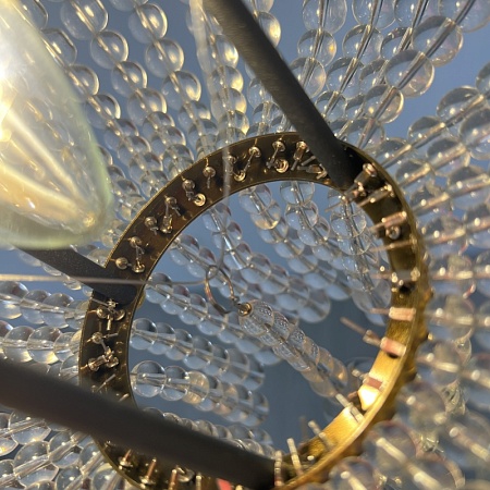 Потолочная Люстра Jacqueline White Sconce Brass Imperiumloft 186172-22 - фото