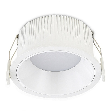 Св-к встр. Белый LED 1*12W 3000K 1 080Lm Ra80 120° IP20 D105xH50 100-240V ST755.538.12 - фото