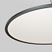 DK6620-BK Подвесной горизонтальный светильник Veil со светодиодом H900 d1000 220V 96W 3000-6000K IP20 черный алюминий - фото