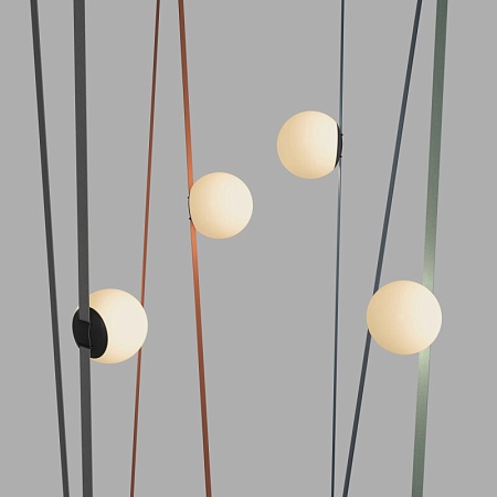 Светильник на шине Denkirs BELTY ORB DK5551-BK - фото