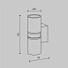 Настенный светильник (бра) Outdoor Bowery O582WL-02B - фото